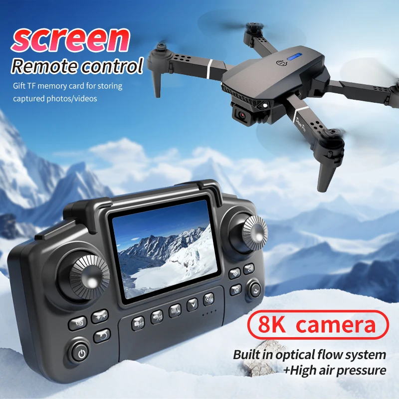 Profissional e88 pro drone com - Drone Controller Screen avaliação e preço